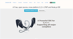 Desktop Screenshot of codelite.org